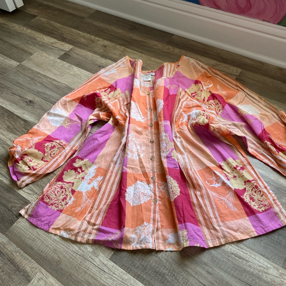 Rebecca Malone PLUS SIZE 3X long sleeve blouse.